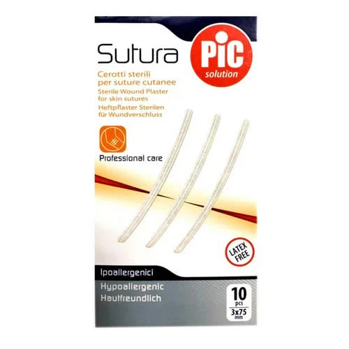 CEROTTO PER SUTURA PIC SOLUTION 3 X 75 MM 10 PEZZI