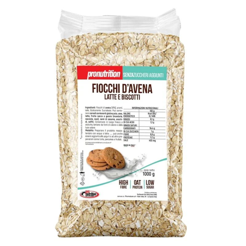 Pronutrition Fiocchi Di Avena Latte Biscotto 1 Kg