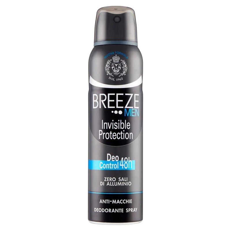 Breeze Men Invisible Protection Deodorante Spray 150 mL