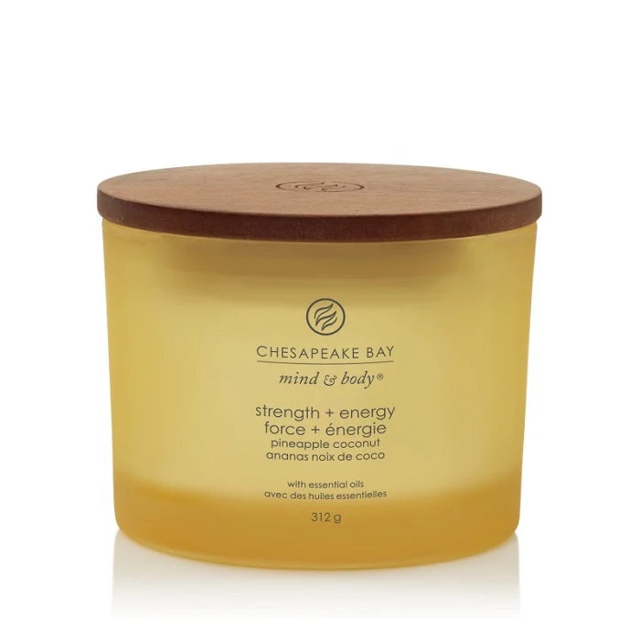 Chesapeake Bay - Candela a 3 stoppini Strength & Energy (Pineapple Coconut)