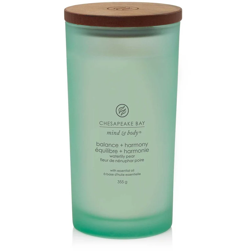 Chesapeake Bay - Candela grande Balance & Harmony (Waterlily Pear)