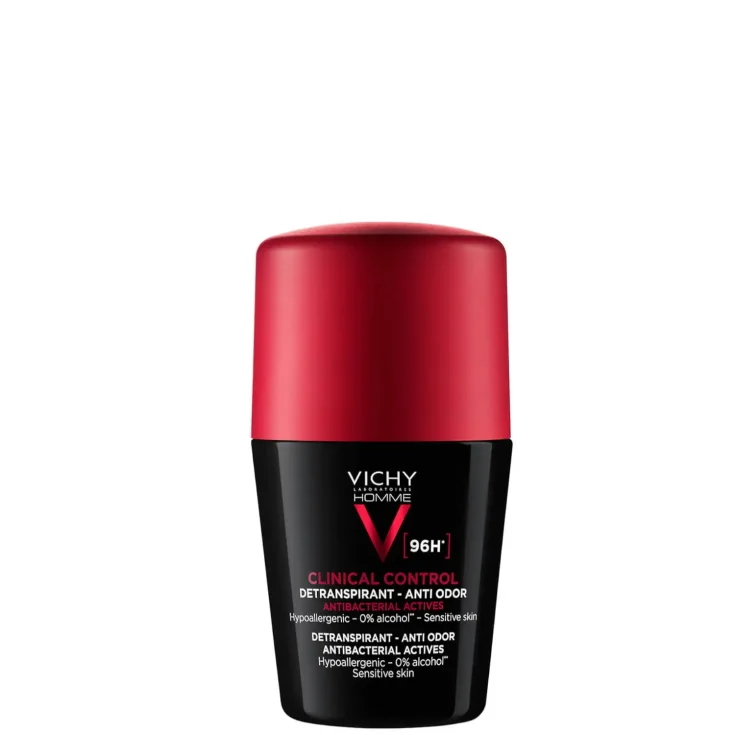 Vichy Homme Deodorante Clinical Control 96h Roll-On Uomo 50ml