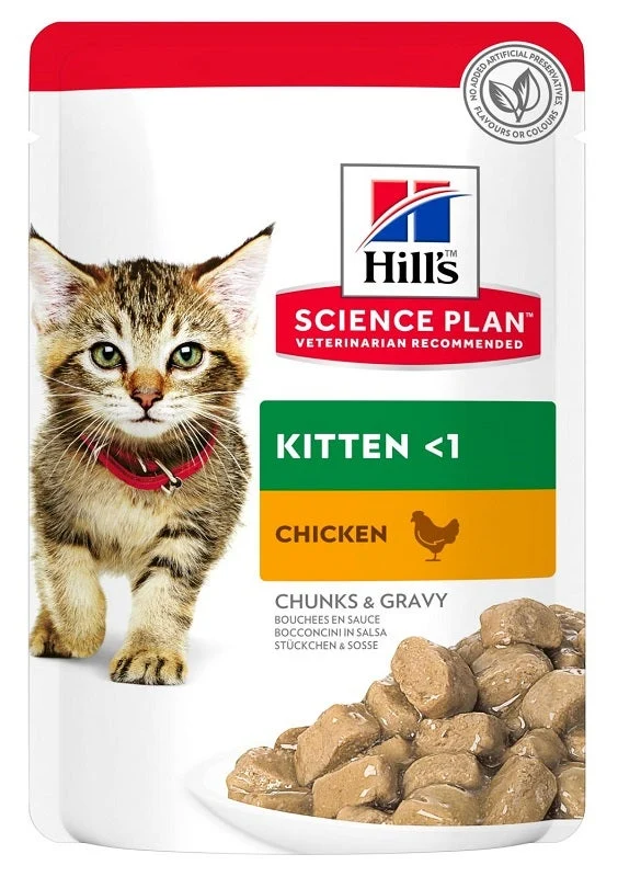 Hill's Science Plan Kitten Bocconcini Pollo Per Gatti Cuccioli Bustina 85g