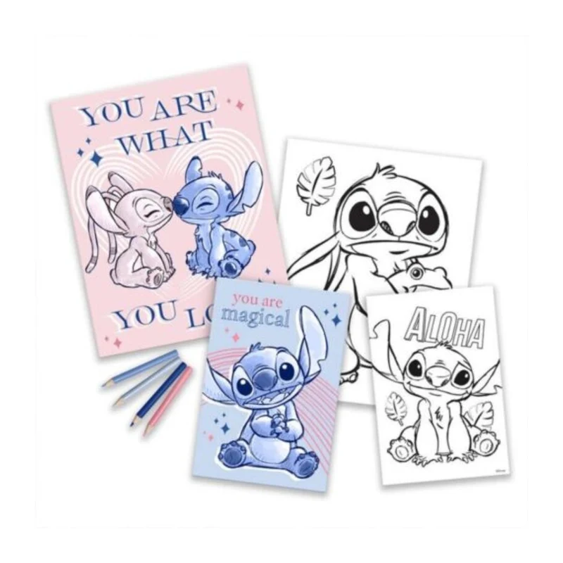 Stitch Set da Colorare