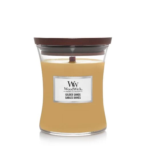 Woodwick - Candela media Gilded Sands