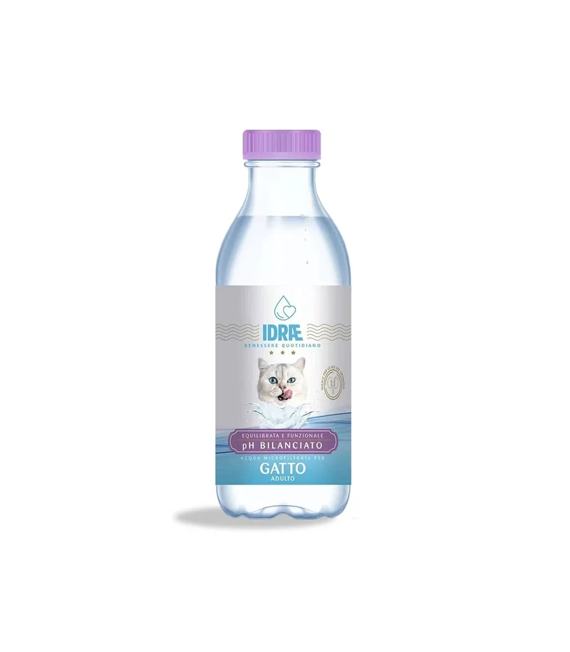 Idrae Acqua Microfiltrata Per Gatti Adulti 500ml