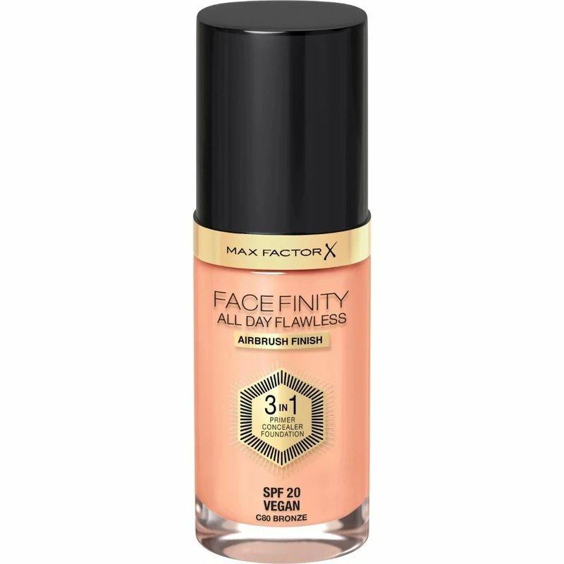 Max Factor Fondotinta Facefinity All Day Flawless 3in1 80 Bronze 30ml