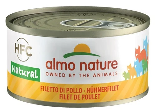 Almo Nature HFC Natural Cibo Umido Filetto Di Pollo Gatti Adulti Bustina 70g