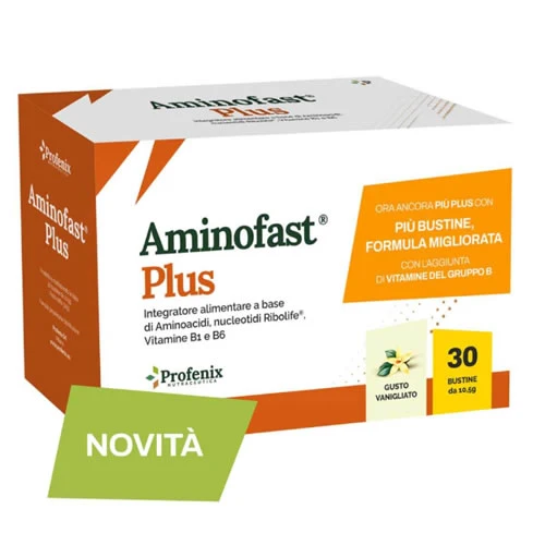 Aminofast plus 30 bustine gusto vanigliato