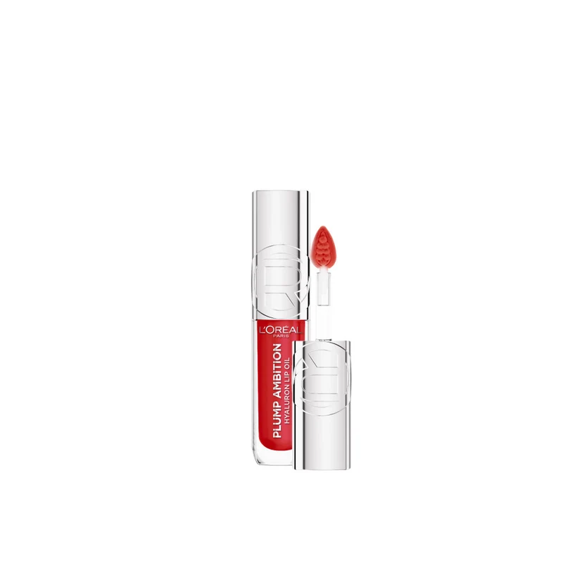 L'Oréal Paris Plump Ambition Hyaluron Lip Oil 380 Rouge in Love, 30ml