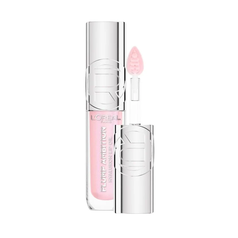 L'Oréal Paris Plump Ambition Hyaluron Lip Oil 101 Crystal Clear, 30ml
