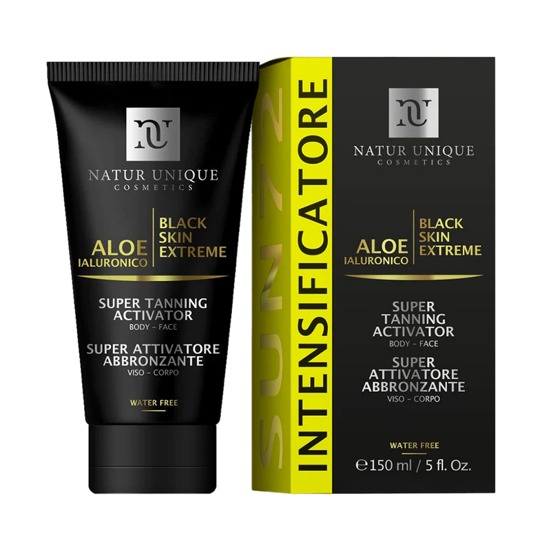 Natur Unique Black Skin Extreme Super Attivatore Abbronzante Viso Corpo 150ml