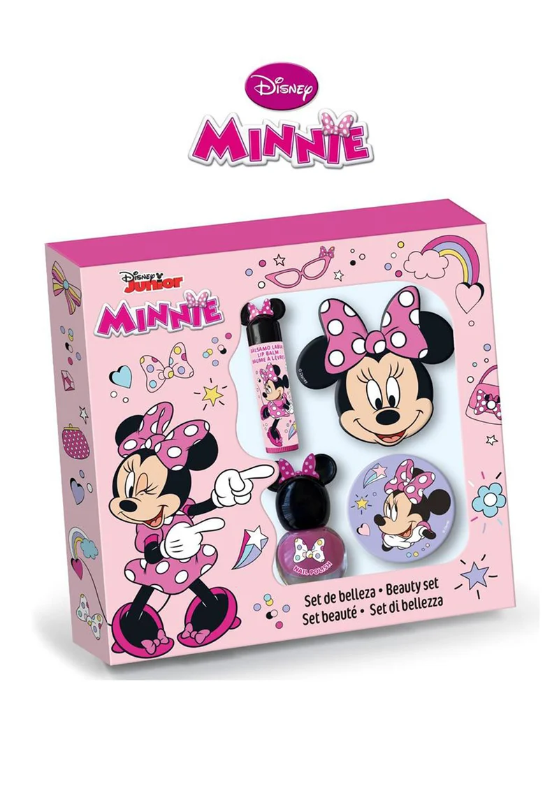 Minnie Set Smalto+ Burrocacao + Specchio + Lima