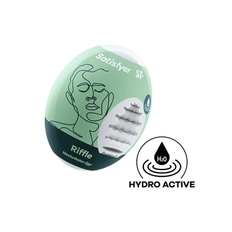 Satisfyer Masturbator Egg Ovetto Uso E Getta Per Lui - Riffle
