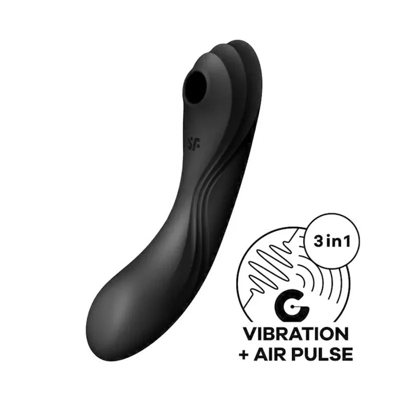 Satisfyer Curvy Trinity 4 Vibratore Nero