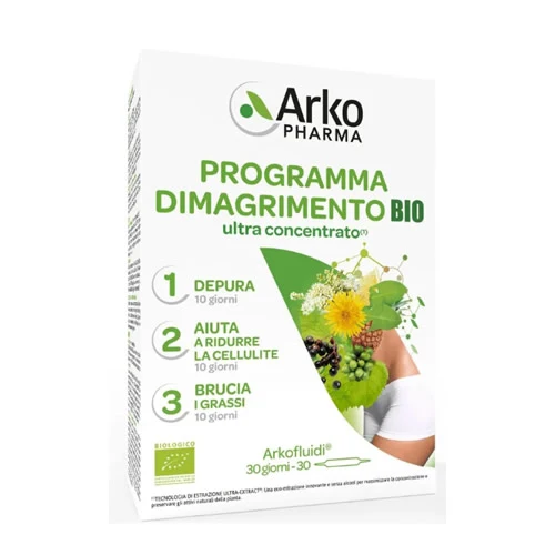 ARKOFLUIDI PROGRAMMA DIMAGRIMENTO BIO 30 FIALE