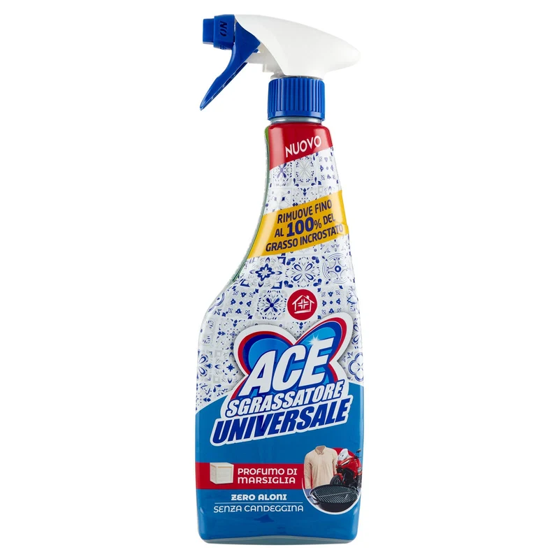 Ace Sgrassatore Universale Profumo di Marsiglia Senza Candeggina 600 ml