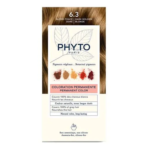Phyto Phytocolor 6.3 Biondo Scuro Dorato Colorazione Permanente Capelli