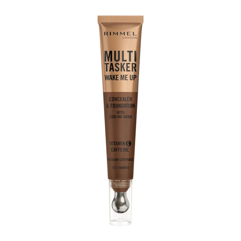 Rimmel Multi-tasker Wake Me Up Correttore & Fondotinta Formula Vegana 120 Tiramisu 20ml