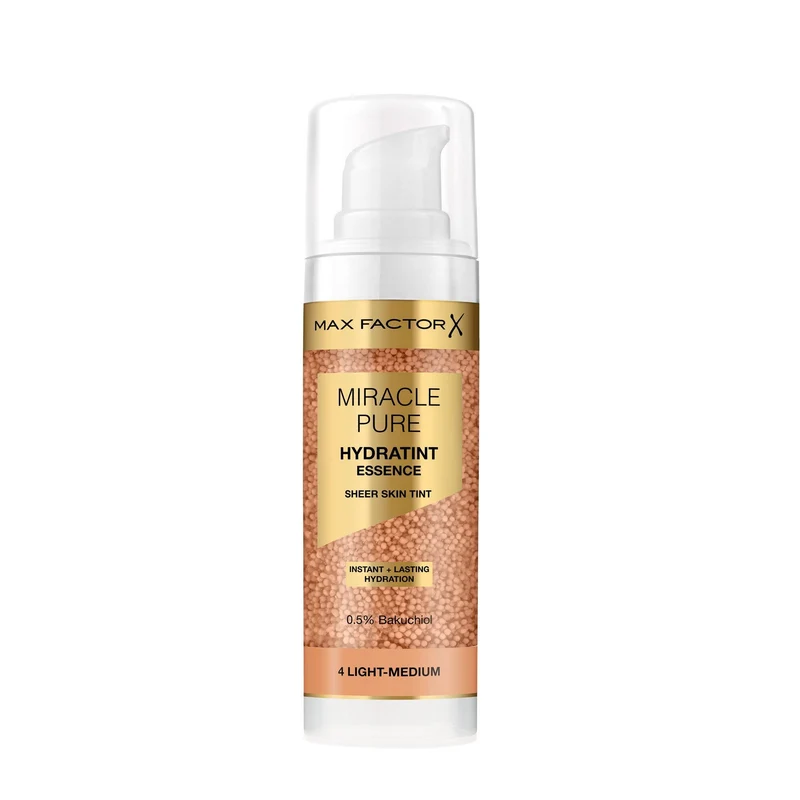 Max Factor Miracle Pure Hydratint Essence Fondotinta 4 Light-Medium 30ml