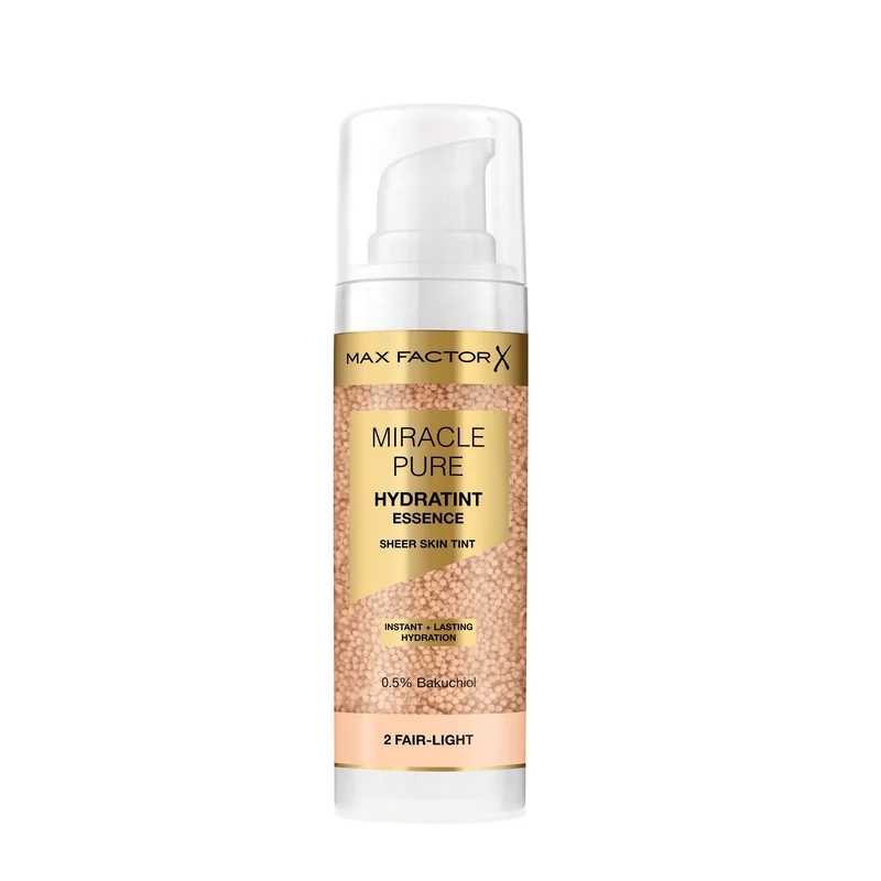 Max Factor Miracle Pure Hydratint Essence Fondotinta 2 Fair-Light 30ml