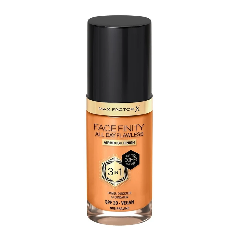 Max Factor Fondotinta Facefinity All Day Flawless 3In1 N88 Praline 30ml