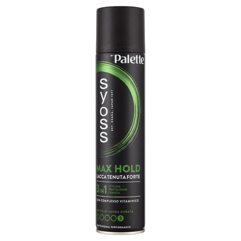 Syoss By Palette Max Hold Lacca Tenuta Forte 300 ml