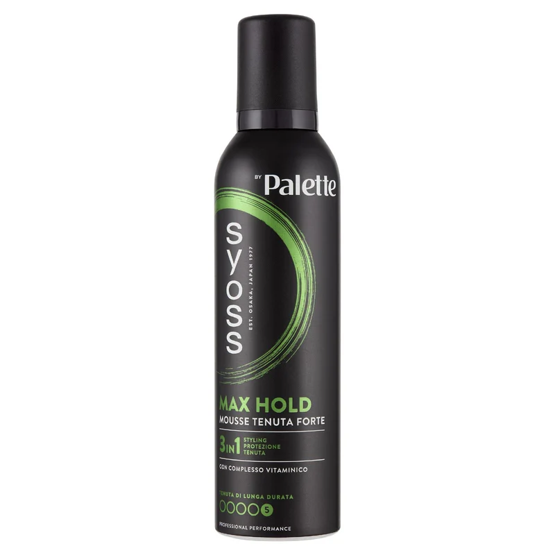 Syoss By Palette Max Hold Mousse Tenuta Forte 250 ml
