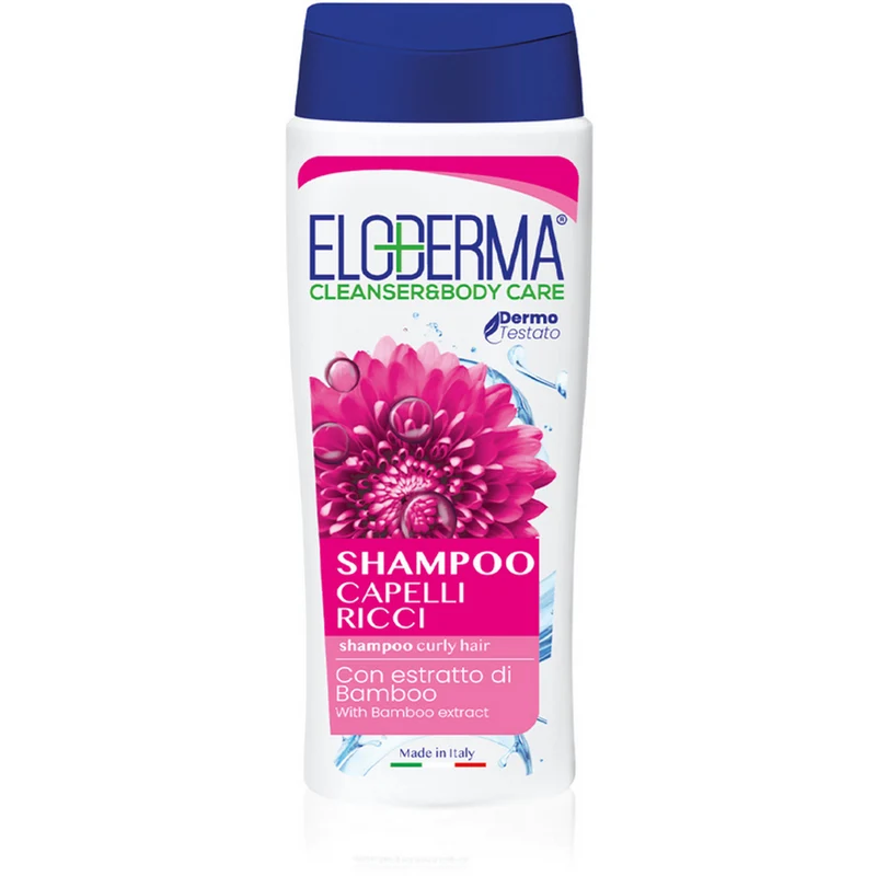 ELODERMA - Shampoo per capelli ricci all'estratto di bamboo - 75 ml