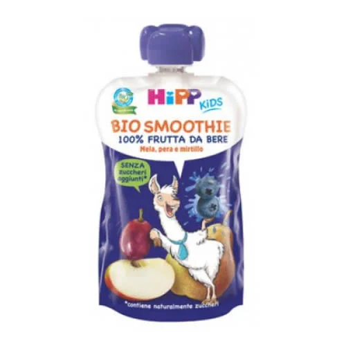 HIPP BIO SMOOTHIES MELA/PERA/MIRTILLO 120 ML
