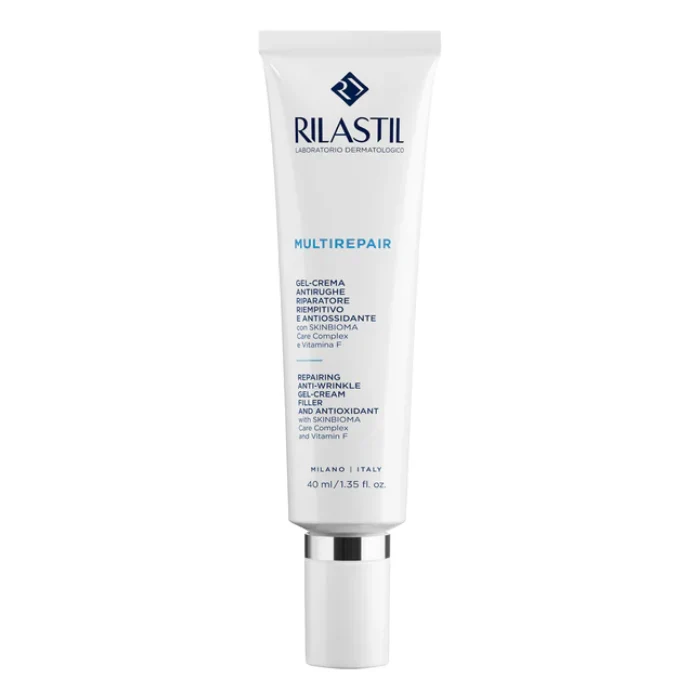 Rilastil Multirepair Gel Crema Antirughe Riparatore Riempitivo e Antiossidante 40ml