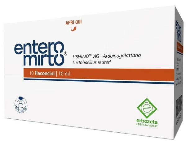 Entero mirto 10 flaconcini da 10 ml