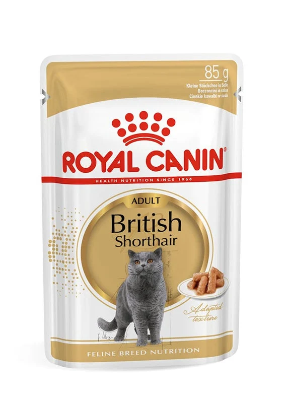 Royal Canin British Shorthair Bocconcini In Salsa Per Gatti 85g