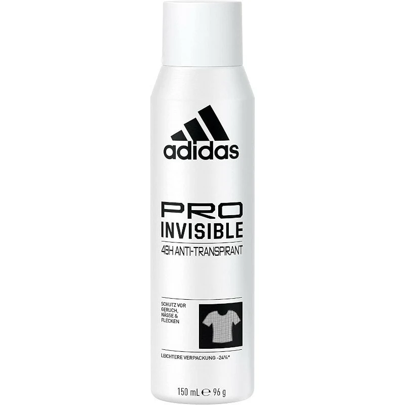 Adidas Pro Invisible Deodorante Spray Antitraspirante 48H Donna 150ml