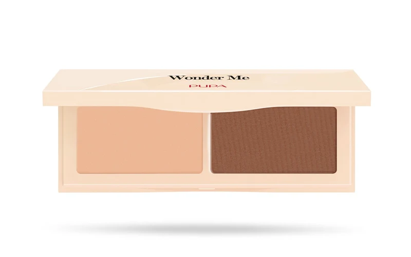 Pupa Wonder Me Natural Sculpt Polvere Viso Duo Contouring 8g 002 Medium Dark Skin