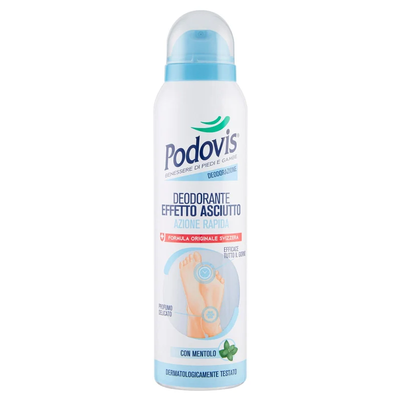 Podovis Deodorazione Deodorante Effetto Asciutto 150 ml