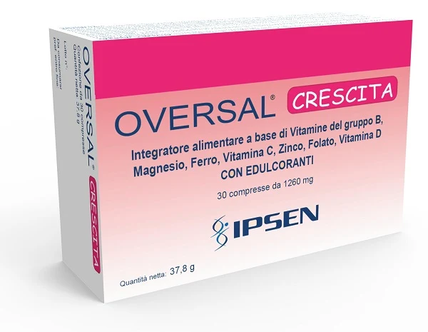 Oversal Crescita 30cpr