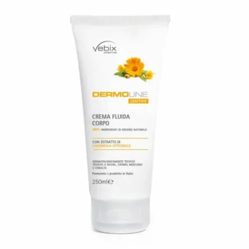 VEBIX DERMOLINE CREMA CORPO FLUIDA CALENDULA 250 ML