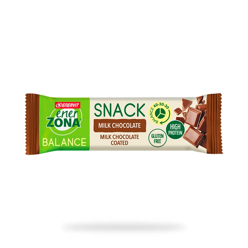 Enerzona Barretta Snack Milk Choco 33g