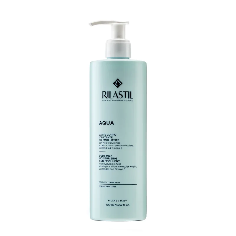 Rilastil Aqua Latte Corpo Idratante e Emolliente 400ml