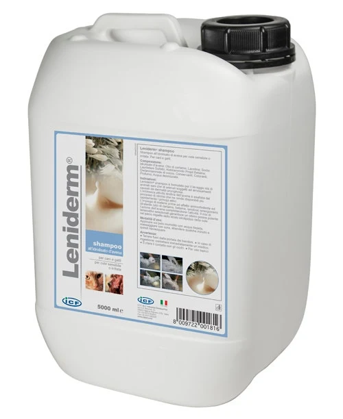 I.C.F. Leniderm Shampoo Cane/Gatto 5 Litri
