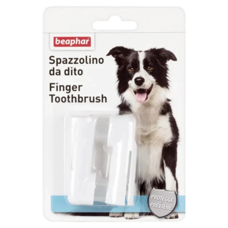 Spazzolino Da Dito Per Cani 2 Pezzi