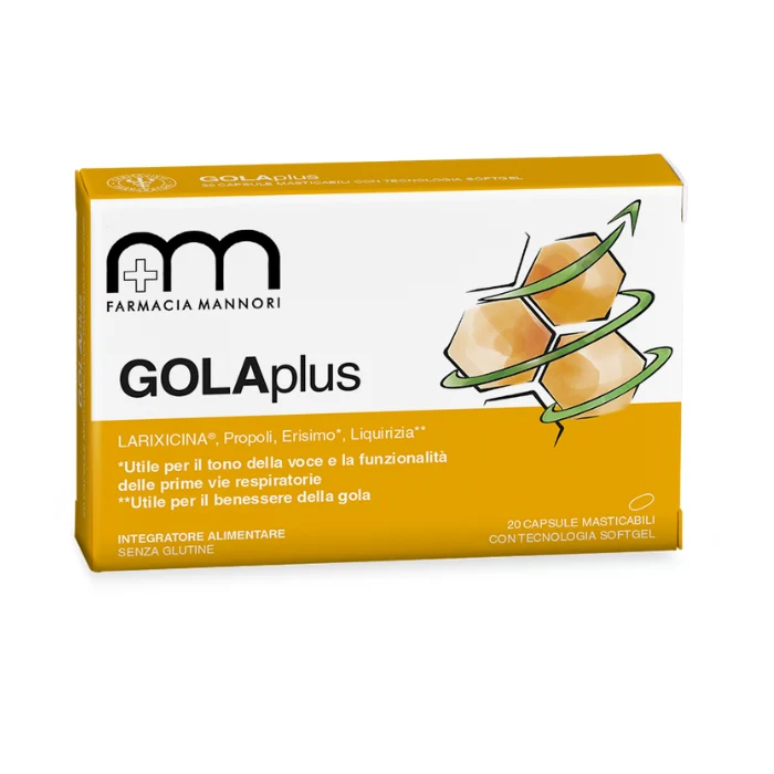 Gola Plus 20 Pastiglie Per il Benessere della Gola Farmacisti Preparatori
