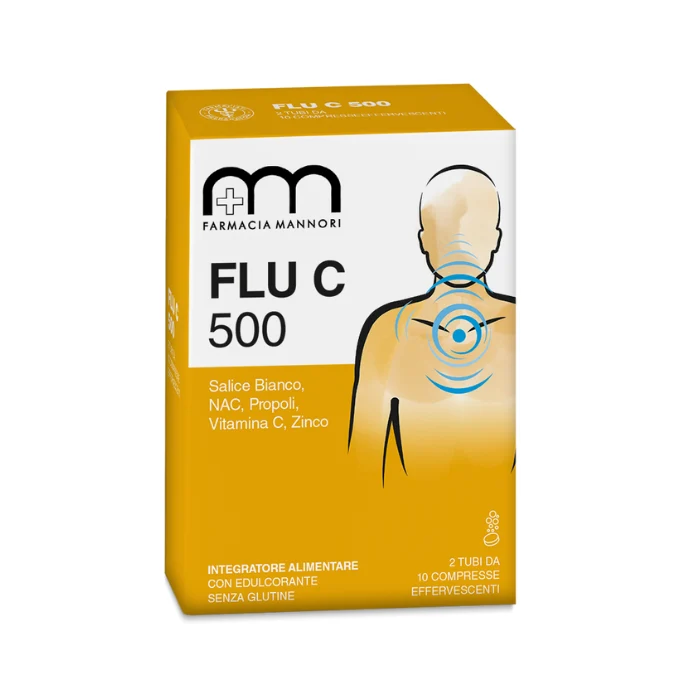 Flu C 500 Farmacisti Preparatori 20 Compresse Effervescenti