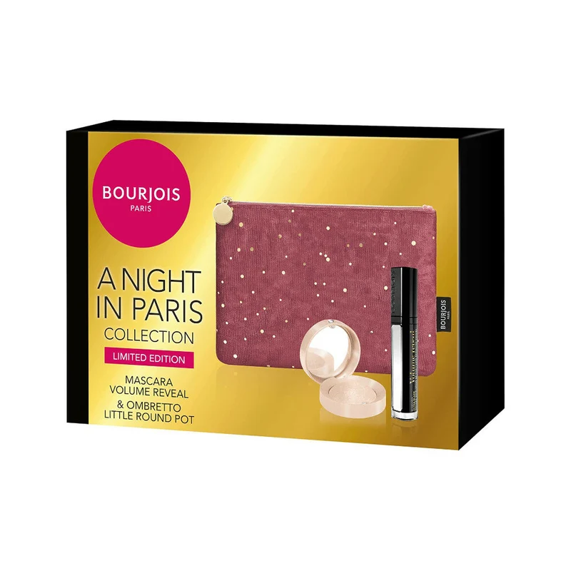 Bourjois Kit Pochette + Mascara 7,5ml + Ombretto Round 1,7g