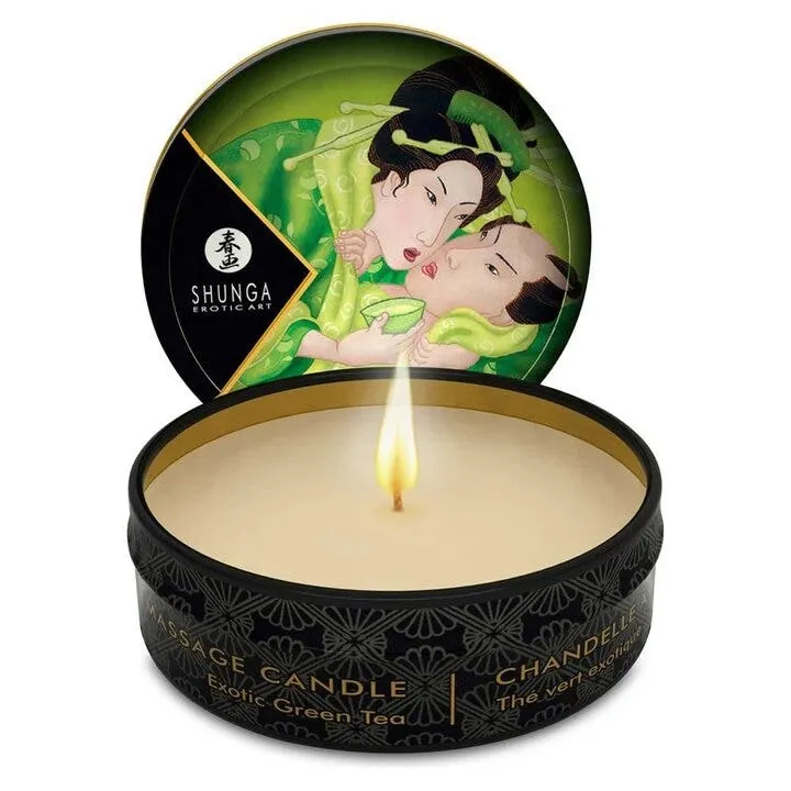 Shunga Candela Massaggi Tè Verde 30ml