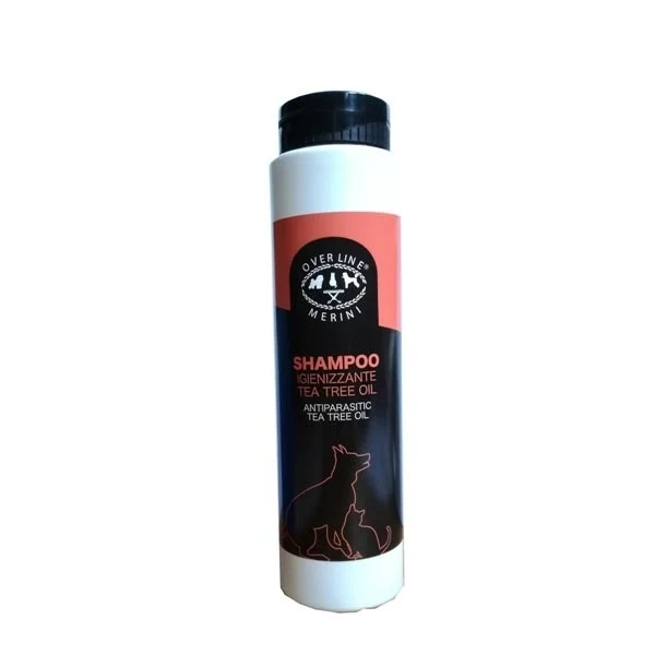 Over Line Shampoo Igienizzante Tea Tree Oil Per Cani E Gatti 250ml