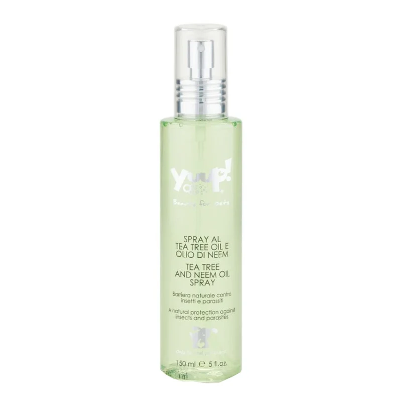 Yuup! Spray Effetto Barriera Naturale Contro Insetti E Parassiti Per Cani E Gatti 150ml