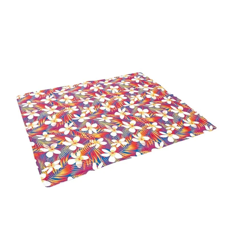 Croci Tappetino Rinfrescante per Cani fantasia tropicale 1 pezzo 90x50cm