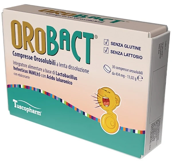 Orobact 30 compresse orosolubili